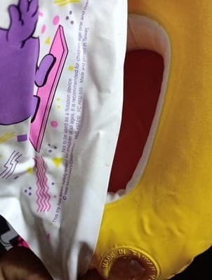 McDonald’s Vintage Super Summer Blow Up Boat Toy - Thumbnail 4