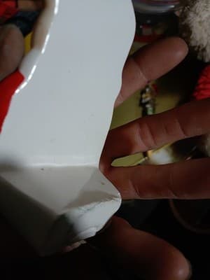 Lot Of 5 Holiday Decorations, Wooden Wall Sign, Ceramic Bear, Candy Dish,... - Thumbnail 6