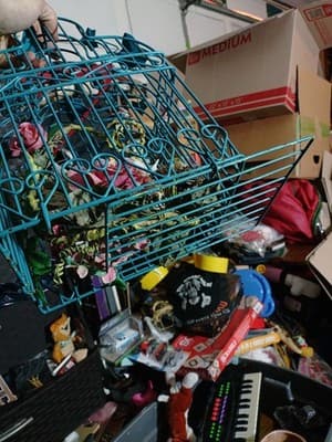 Vintage Small Decorative Bird Cage. Cage Only - Thumbnail 8