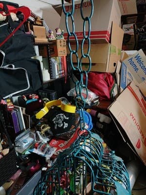 Vintage Small Decorative Bird Cage. Cage Only - Thumbnail 7