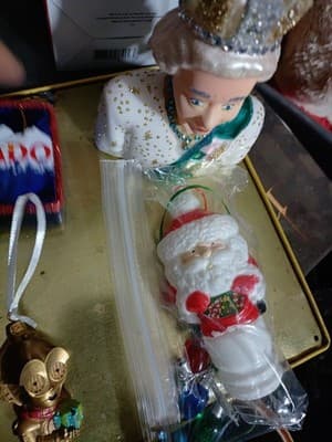 Lot Of 9 Cool Christmas Ornaments - Thumbnail 7