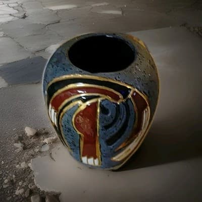 Princess Running Mouth Small Decorative Vase - Image 1