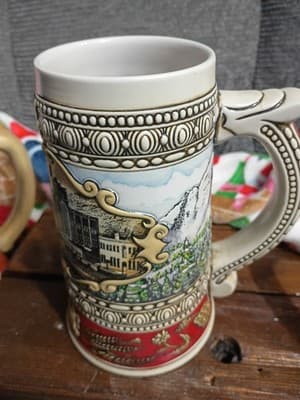 Vintage 1988 Coors Holiday Beer Stein - 1st in Series - 1873 Brewery Site -... - Thumbnail 3