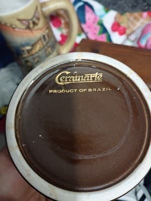 Vintage 1973 Hamm's Beer Oktoberfest Stein - Ceramarte Brazil - Hamm's Bear - Thumbnail 6