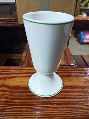 6-Piece Set PILLIVUYT France "Metiers du Vieux Paris" Porcelain Cups / Goblets - Thumbnail 3