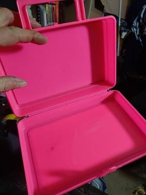 Vintage 90s Looney Tunes Blues Pencil Box Case Lunchbox Wile E Coyote Bugs Daffy - Thumbnail 5