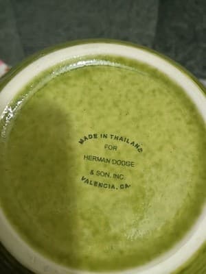 Herman Dodge & Son Green Beehive Teapot - Ribbed Two-Tone Ceramic Tea Pot... - Thumbnail 10