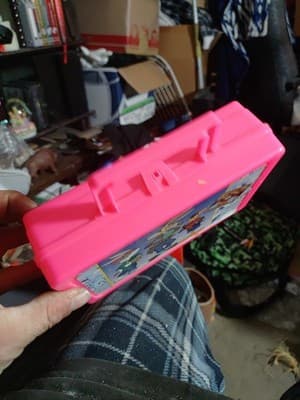 Vintage 90s Looney Tunes Blues Pencil Box Case Lunchbox Wile E Coyote Bugs Daffy - Thumbnail 2