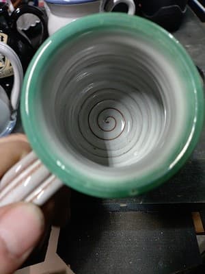 Deneen Pottery Mug /Alpenhaus /CAPTAINS /A Country Inn /Lake Tahoe - Thumbnail 5