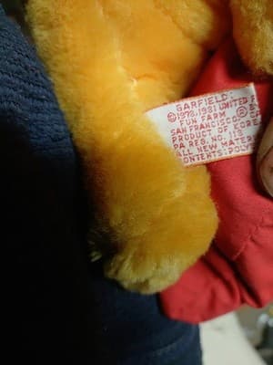 VINTAGE 1983 DAKIN GARFIELD CHRISTMAS DECEMBER 26 STUFFED ANIMAL PLUSH - Thumbnail 4