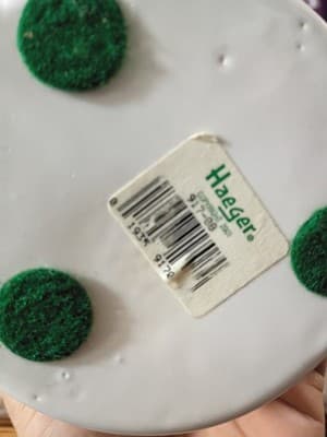 Haeger Pottery White 9" Cylindrical Vase - Model 917-00 (2001) - Thumbnail 4