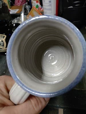 Vintage Stoneware Pottery Mug /LSS - Thumbnail 5