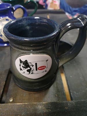 Vintage Daneen Pottery Mug /I Love BEMIS - Image 1