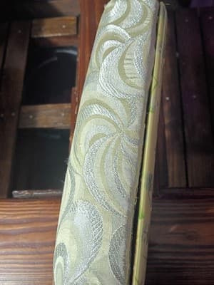 Antique Victorian Celluloid Photo Album Girl with Dove Art Nouveau Floral Large - Thumbnail 6