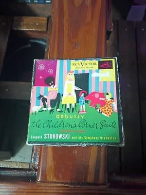Vintage Debussy Children's Corner Suite RCA Victor Red Seal 45 RPM Box Set... - Image 1