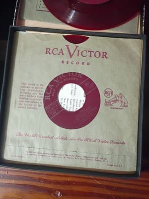 Vintage Debussy Children's Corner Suite RCA Victor Red Seal 45 RPM Box Set... - Thumbnail 8