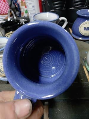 Blue & White Mug Gift From NSP Stockholder Meeting 1994 - Thumbnail 5