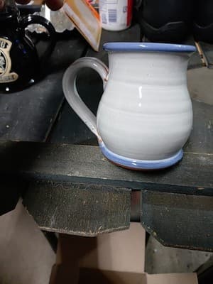 Vintage Daneen Pottery Mug /The Heartland's Bank /Metropolitan Federal Bank - Thumbnail 3