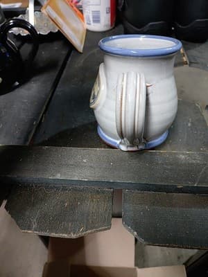 Vintage Daneen Pottery Mug /The Heartland's Bank /Metropolitan Federal Bank - Thumbnail 4