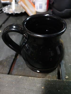 Vintage Daneen Pottery Mug /Kellogg Chargers - Thumbnail 3
