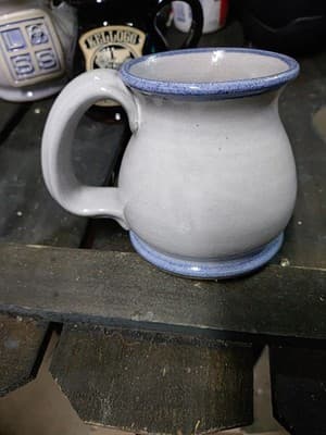 Vintage Stoneware Pottery Mug /KELLY Promotions - Thumbnail 3