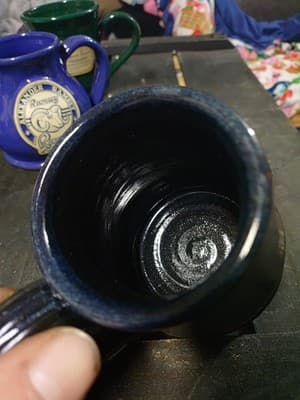 Vintage Daneen Pottery Mug /I Love BEMIS - Thumbnail 5