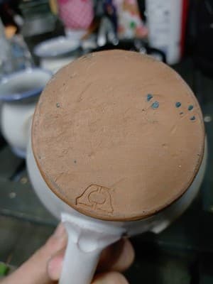 Vintage Daneen Pottery Mug /Three Hills Inn /1913 /Warm Springs, Virginia - Thumbnail 6