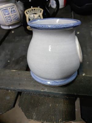 Vintage Stoneware Pottery Mug /KELLY Promotions - Thumbnail 2