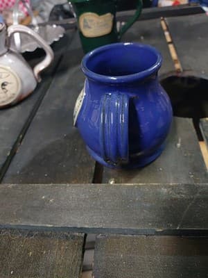 Vintage Daneen Pottery Mug / Alexander Ramsey /Ramsy Rams - Thumbnail 4