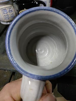 Vintage Stoneware Pottery Mug /KELLY Promotions - Thumbnail 5