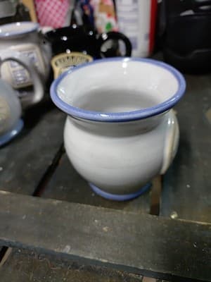 Vintage Daneen Pottery Mug /Three Hills Inn /1913 /Warm Springs, Virginia - Thumbnail 4