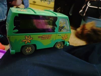 Scooby-Doo Mini Mystery Machine Digital Alarm Clock Rare! Warner Bros Works - Thumbnail 5