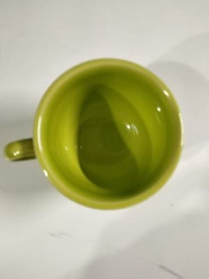 Set of 4 Fiesta Lemongrass Cups and Saucers - Homer Laughlin Fiestaware USA - Thumbnail 6