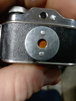 Vintage Subminiature Camera 14mmx14mm Exposures on 16mm Roll Film Case - Thumbnail 10