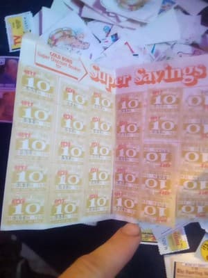 Big Stamp Collection Of Random Stamps Plus 2 Vintage Mailboxes For Stamps - Thumbnail 5