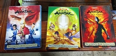 Lot Of Nickelodeon Avatar The Last Airbender The Complete Book 1, 2, And 3... - Image 1