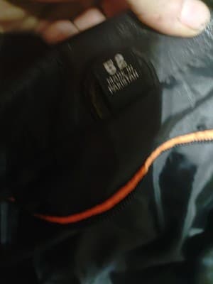 Black Leather Motorcycle Jacket /Size 52 /Made In Pakistan /Excellent Condition - Thumbnail 5