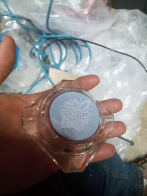 Vintage ELDORADO Hotel Casino Reno Smokey Glass Advertising Ashtray - Thumbnail 2