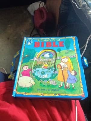 A Child First Bible " The Lord Is My Shepard" By God Hard Page Children's Book - Image 1