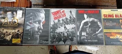 Lot Of Dvd Series: /A.D. Bible Continues. /Vikings 2nd Season /Sons Of... - Image 1