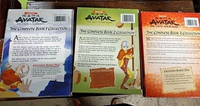 Lot Of Nickelodeon Avatar The Last Airbender The Complete Book 1, 2, And 3... - Thumbnail 2