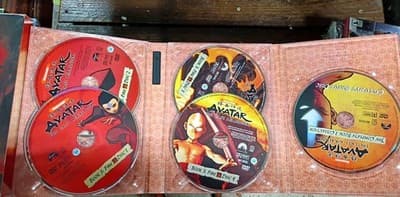 Lot Of Nickelodeon Avatar The Last Airbender The Complete Book 1, 2, And 3... - Thumbnail 5