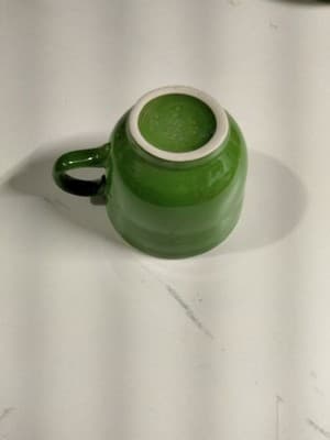 Fiestaware Shamrock Green Teacups and Saucers - Set of 4 - Homer Laughlin HLC... - Thumbnail 2