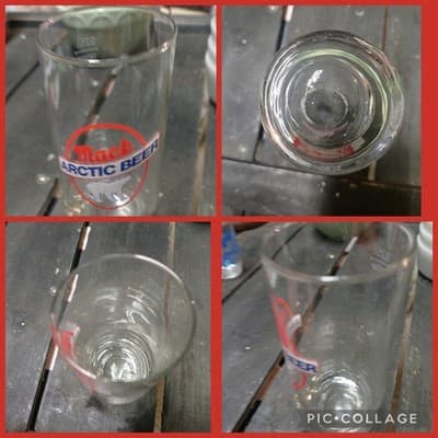 Vintage Mack Arctic Beer Pilsner Glass Norway Macks Olbryggeri Polar Bear EUC - Image 1