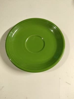 Fiestaware Shamrock Green Teacups and Saucers - Set of 4 - Homer Laughlin HLC... - Thumbnail 4