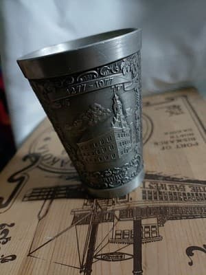 REIN ZINN BECHER STGT 95%, GERMAN TUMBLER - Thumbnail 3