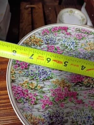 Vintage Consco Marilyn-Exclusive Chintz Teacup Saucer & Plate Trio - Japan - Thumbnail 4