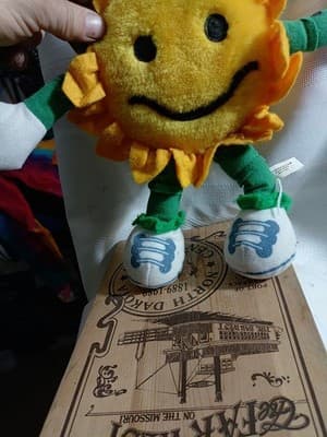 Daisy Plush Flowers, Inc. Balloons Stuffed Toy Flower Man Get Well Happy - Thumbnail 2