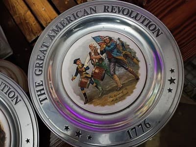 Lot of 3 Vintage 1976 Bicentennial The Great American Revolution 10.5" Plates... - Thumbnail 4