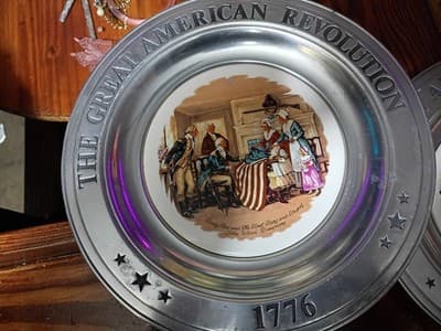 Lot of 3 Vintage 1976 Bicentennial The Great American Revolution 10.5" Plates... - Thumbnail 5